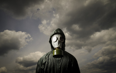 Gas mask - obrazy, fototapety, plakaty