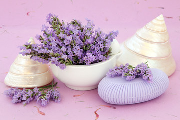 Obraz na płótnie Canvas Lavender Soap