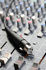 Sound Mixer and Cable