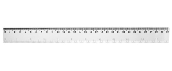 a transparent ruler