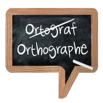 Ardoise orthographe