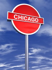 chicago sign traffic