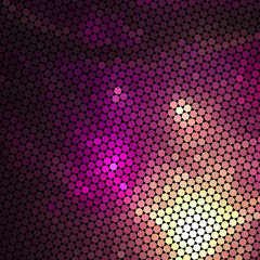 Light mosaic background in vector