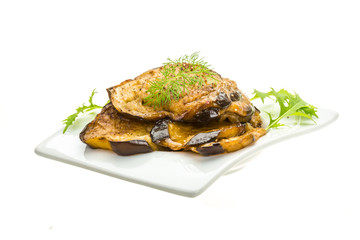 Grilled eggplant