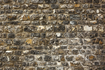 texture of the old stone wall
