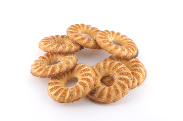 Cookie sugar at shape ring