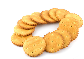 Set cookie of the round shape