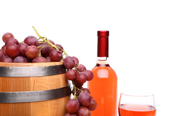 Obraz premium Wine composition close-up