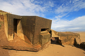 ruined gun emplacement