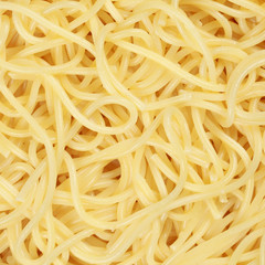 Hintergrund aus gekochten Spaghetti