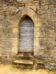 Medieval Arched Door