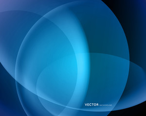 abstract blue vector background with blending colors