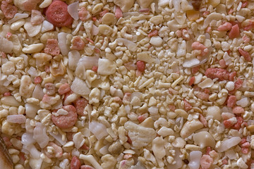 Coral sand close-up