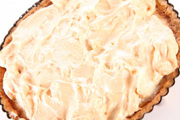 Fototapeta na wymiar Lemon meringue tart