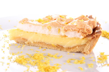 Lemon meringue tart