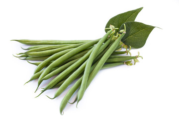 Green beans isolated_III