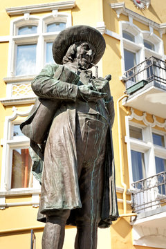 Linnenbauerdenkmal in Herford, Deutschland