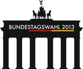 Obraz premium Bundestagswahl 2013