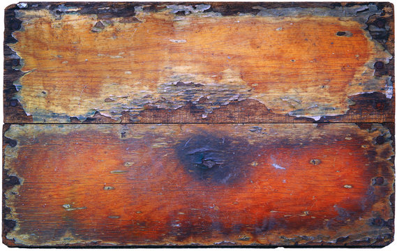 old wood with damage on texture