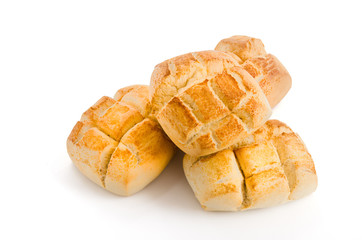 Frische Weizenbrötchen