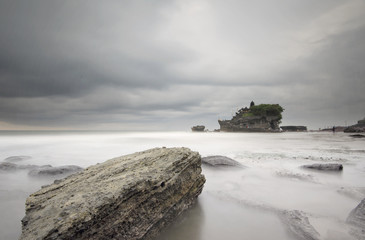 Tanah lot temple, Bali - long exposure
