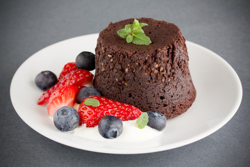 Delicious Chocolate Cake.