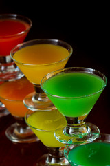 rainbow shots