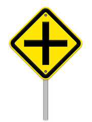 traffic sign crossing