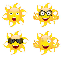 Summer day background vector