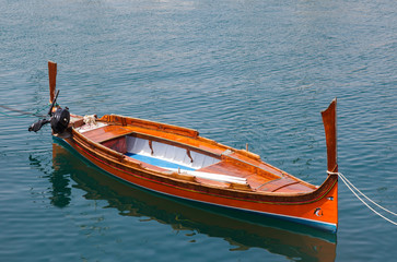 traditional row boat luzzu Malta