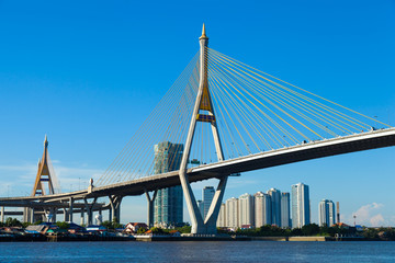 Bhumibol Bridge.