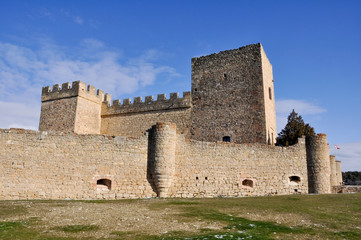Fototapeta na wymiar Castillo de Pedraza, Segovia (España)