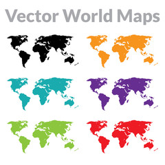 Vector World Maps