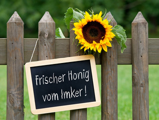 Frischer Honig vom Imker