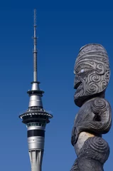 Foto auf Acrylglas Auckland Sky Tower © Rafael Ben-Ari