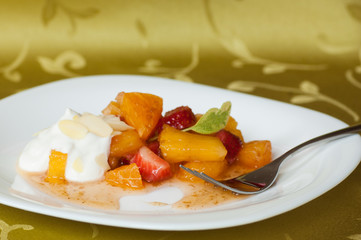 Exotic fruit salad