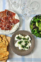 Italienischer Mittagstisch - Table Setting