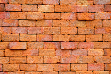 Red brick wall