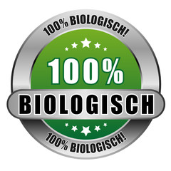 5 Star Button grün 100% BIOLOGISCH DTO DTO