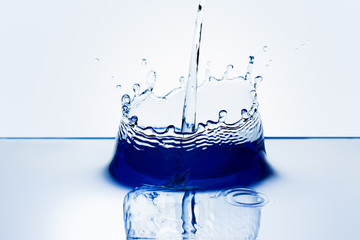 beautiful splash of water