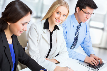 Fototapeta premium Business people