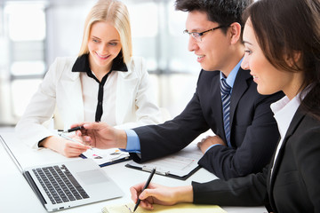 Fototapeta premium Business people