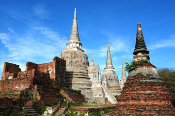 Ancient wat in Thailand