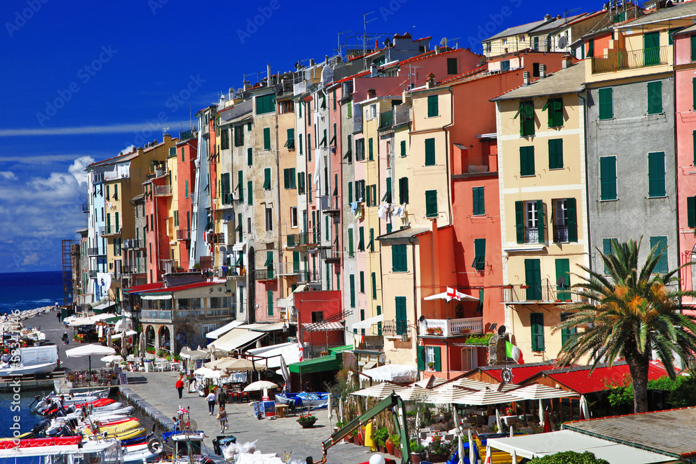 Wall mural colors of italy series - portovenere