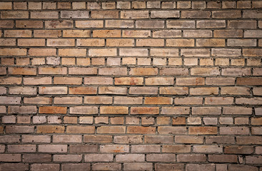 Fototapeta premium Background of brick wall.