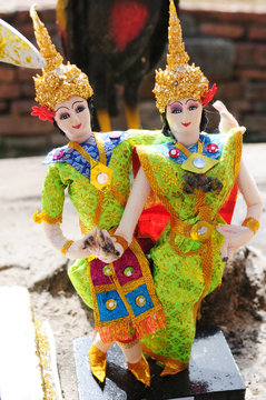 Buddha models in Thailand