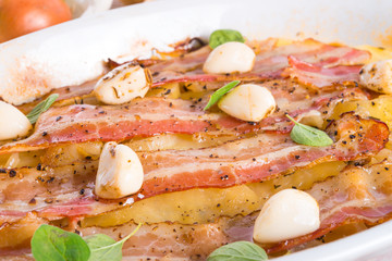 Bacon potato casserole