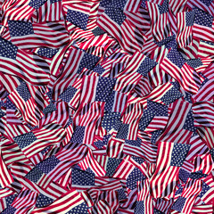 Naklejka premium American flag background
