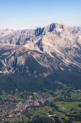 Obraz premium Cortina d´Ampezzo - Dolomiten - Alpen