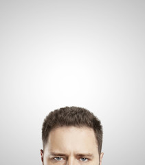 Fototapeta premium half head